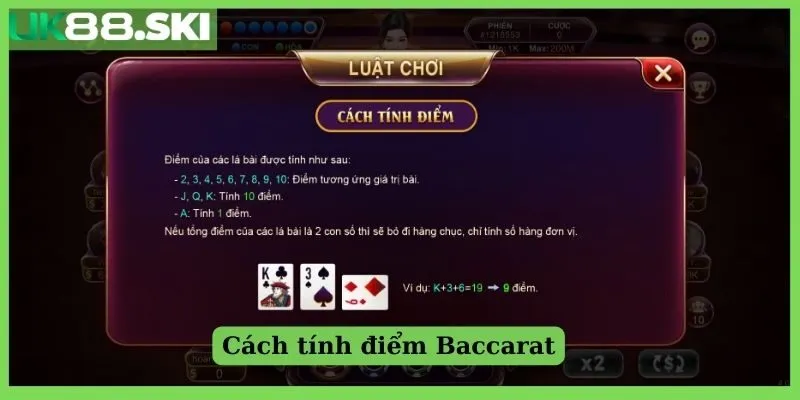 Luật chơi Baccarat siêu dễ hiểu