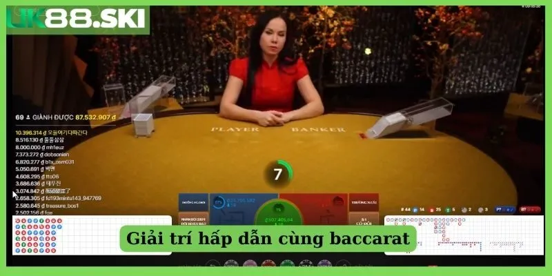 Giải trí hấp dẫn cùng baccarat