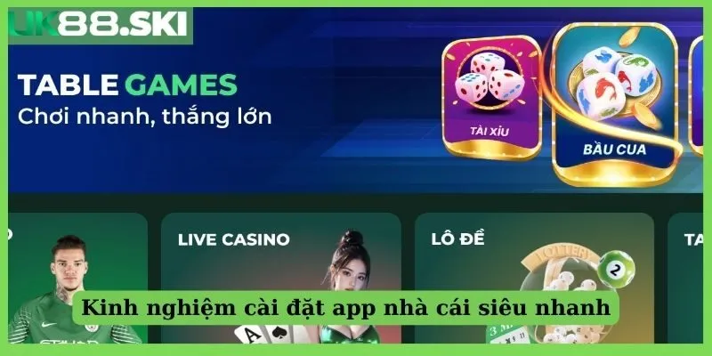 Kinh nghiệm cài đặt app nhà cái siêu nhanh