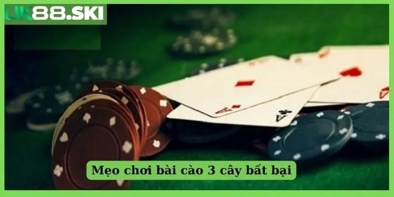 Mẹo chơi bài cào 3 cây bất bại