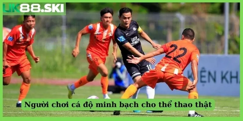 Người chơi cá độ minh bạch cho thể thao thật