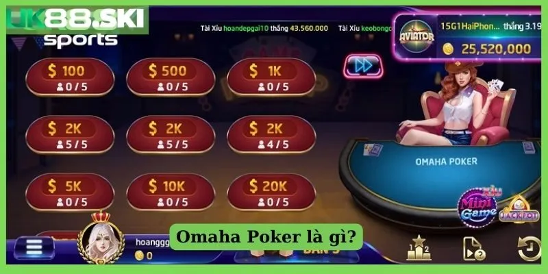 Omaha Poker là gì?