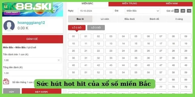 Sức hút của xổ số miền Bắc