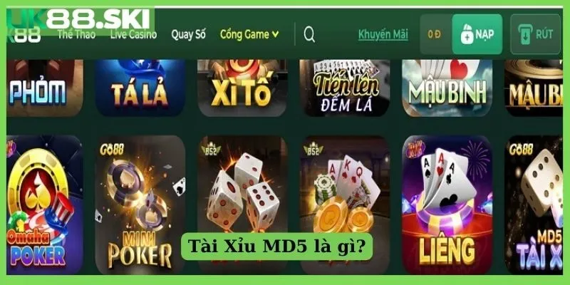 Tài Xỉu MD5 là gì?