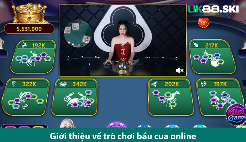 Bầu Cua Live - Trò chơi lôi cuốn thắng đơn giản thưởng cực đã trên tải uk88