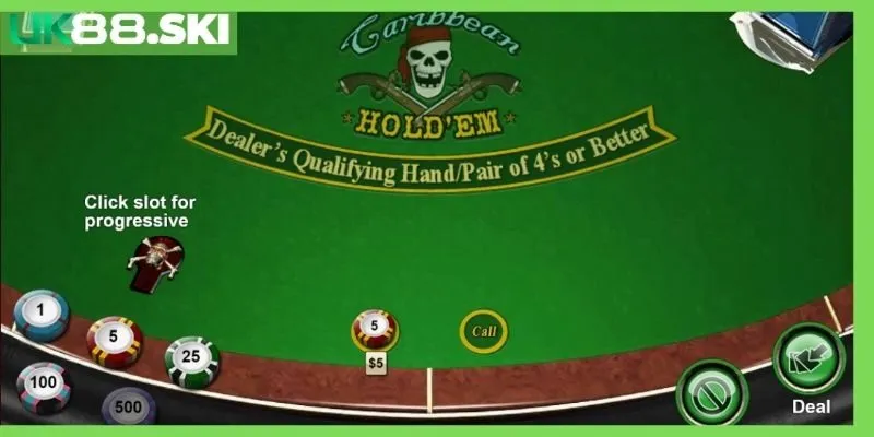 Caribbean Hold Em UK88