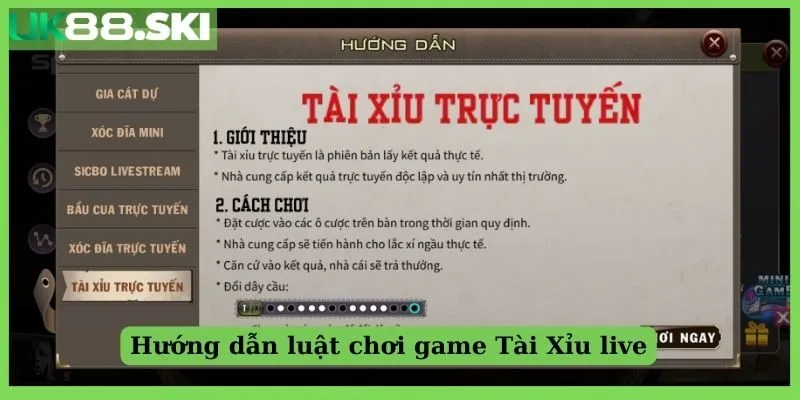 Luật chơi Tài Xỉu và các cửa cược