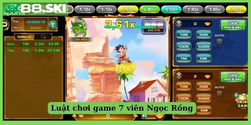 Luật chơi game 7 viên Ngọc Rồng