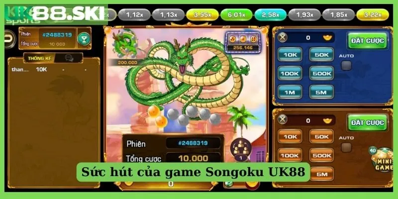 Sức hút của game Songoku UK88