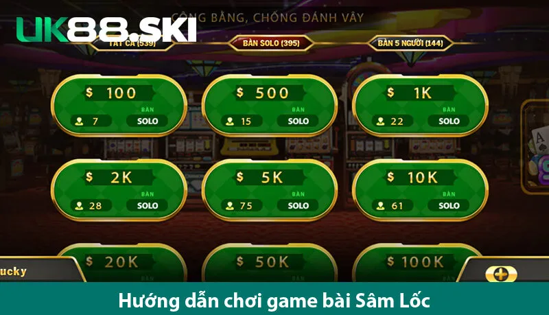 Trò chơi Sâm Lốc – Cách chơi và những điều cần biết để chiến thắng ở Uk88 ski