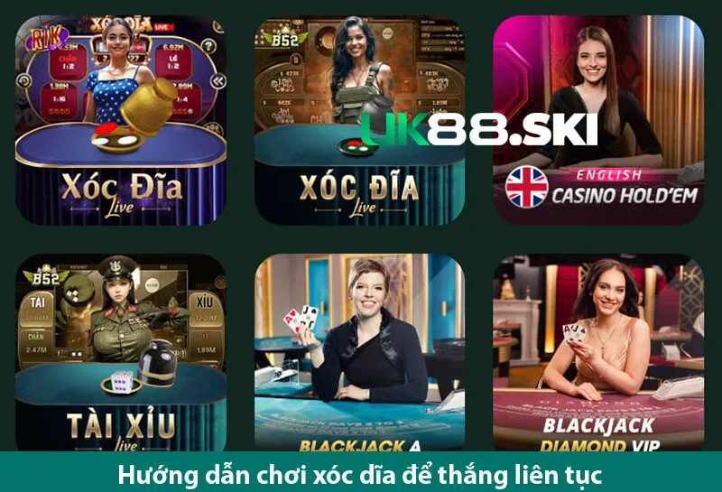 Xóc Đĩa Live – Trò chơi siêu đỉnh thắng dễ đến bất ngờ