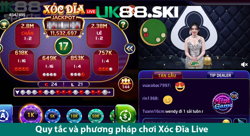 Xóc Đĩa Live – Trò chơi siêu đỉnh thắng dễ đến bất ngờ